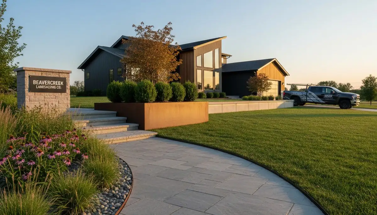 Dayton, OH landscaping team providing professional yard maintenance and outdoor property care