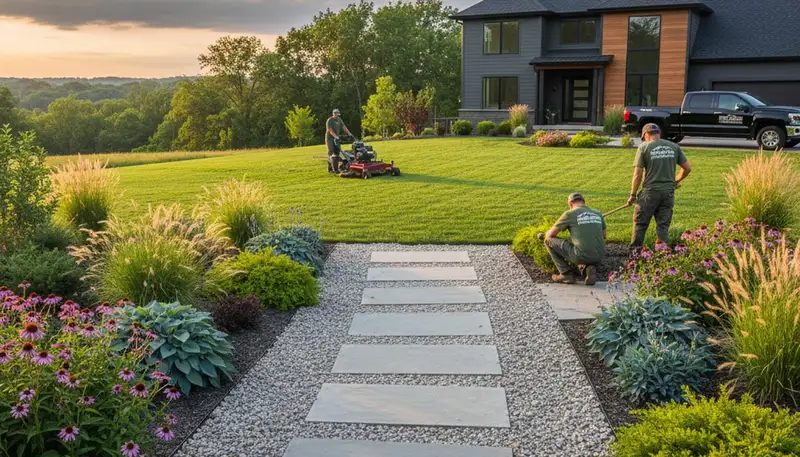 Landscaping services in Dayton, OH for residential and commercial properties