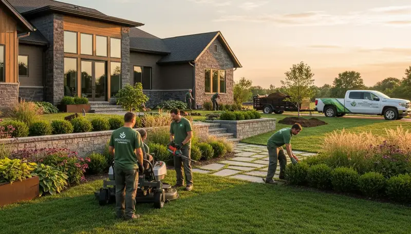 Dayton, OH landscaping service for residential yards and outdoor property maintenance