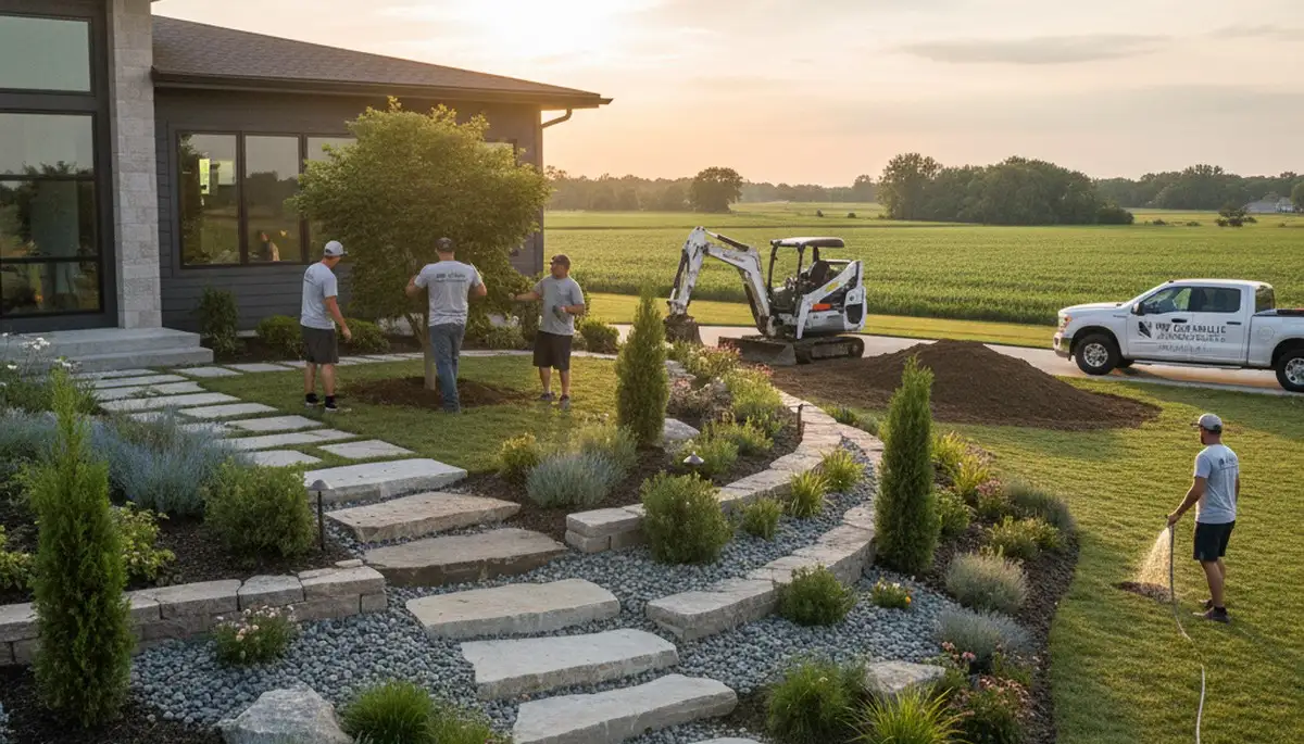 Landscape professionals serving Dayton, OH provide expert lawn and garden care for local homes and businesses