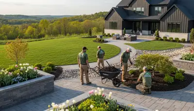 Landscaping service in Dayton, OH by Landscapers Dayton Ohio