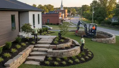Landscaping service in Dayton, OH for residential and commercial outdoor property maintenance