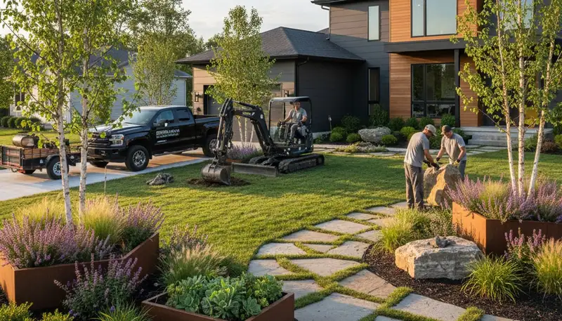 Landscaping service in Dayton, OH for residential and commercial outdoor property care